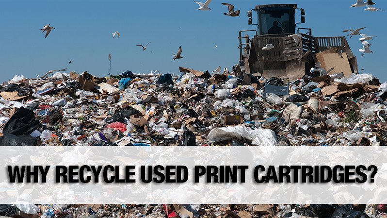 Why Recycle Used Print Cartridges